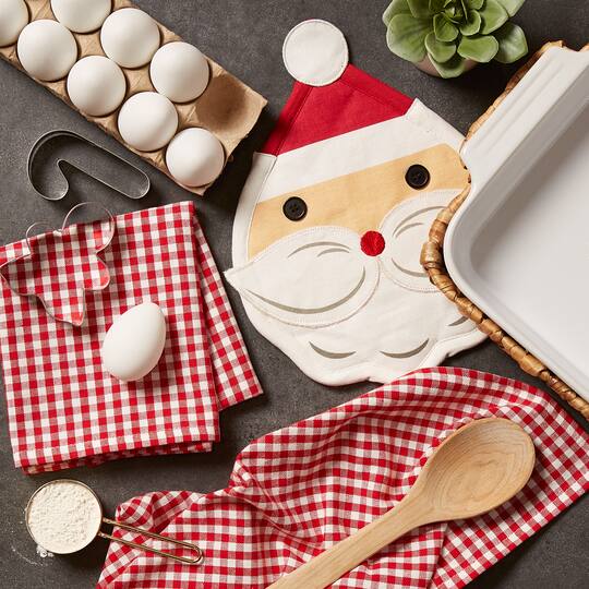 DII® Jolly Santa Potholder Gift Set